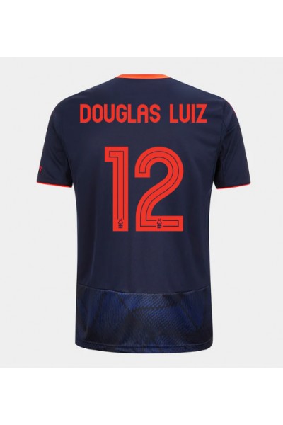 Nottingham Forest Douglas Luiz #12 Jalkapallovaatteet Kolmaspaita 2025-26 Lyhythihainen Nottingham Forest Douglas Luiz #12 Jalkapallovaatteet Kolmaspaita 2025-26 Lyhythihainen